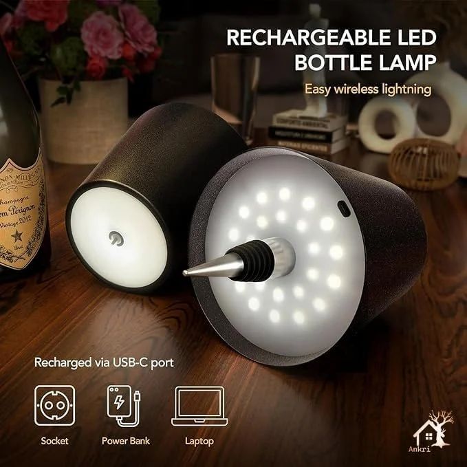 Wine Bottle Lamp