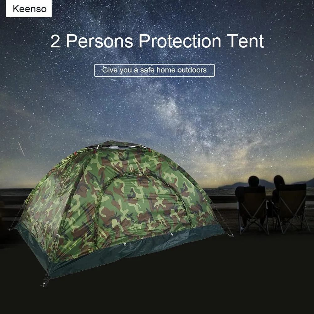 2 Person Camouflage Camping Outdoor Tent 2 Person