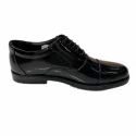 Casual Wear Lace Up Black Men Formal Shoes