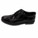 Casual Wear Lace Up Black Men Formal Shoes