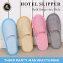 SR Luxury White Hotel Disposable Slippers, 7mm, Size: 11 Inch