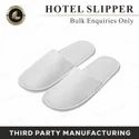 SR Luxury White Hotel Disposable Slippers, 7mm, Size: 11 Inch