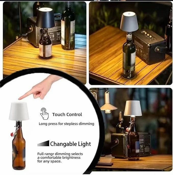 Wine Bottle Lamp