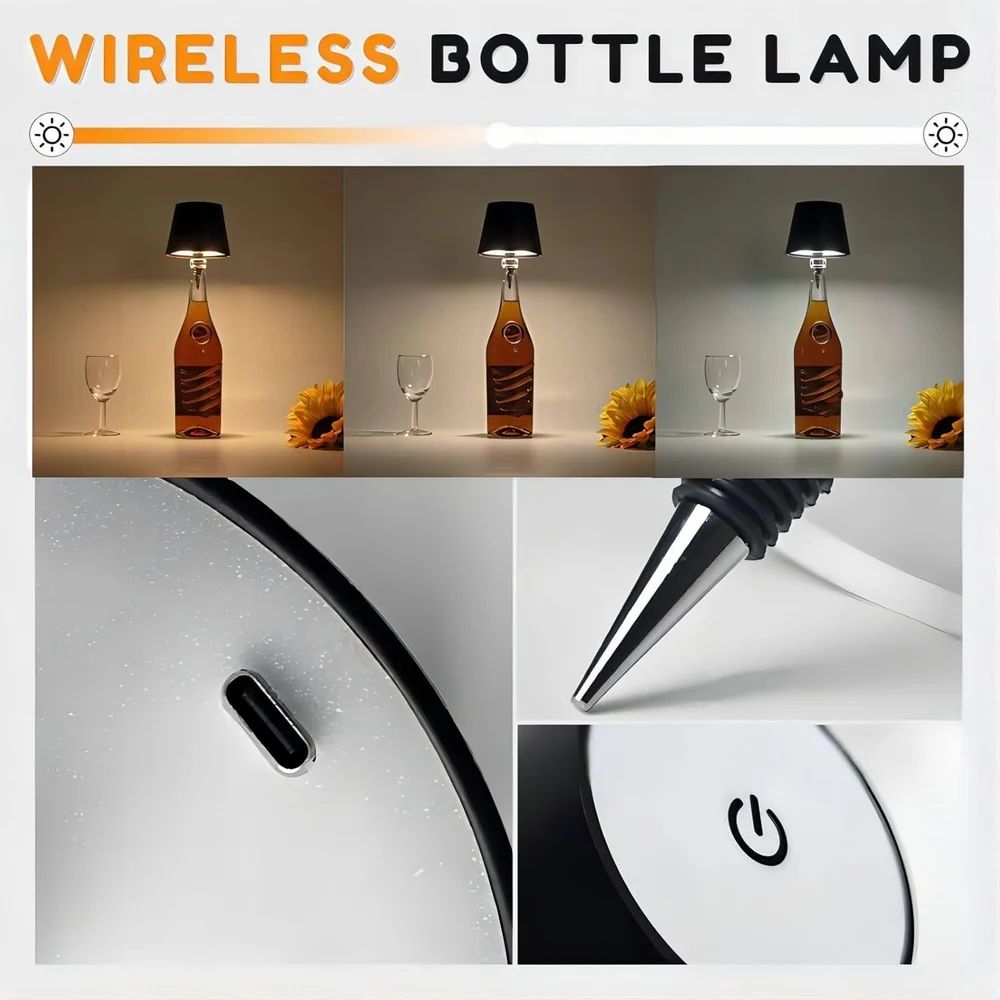 Wine Bottle Lamp