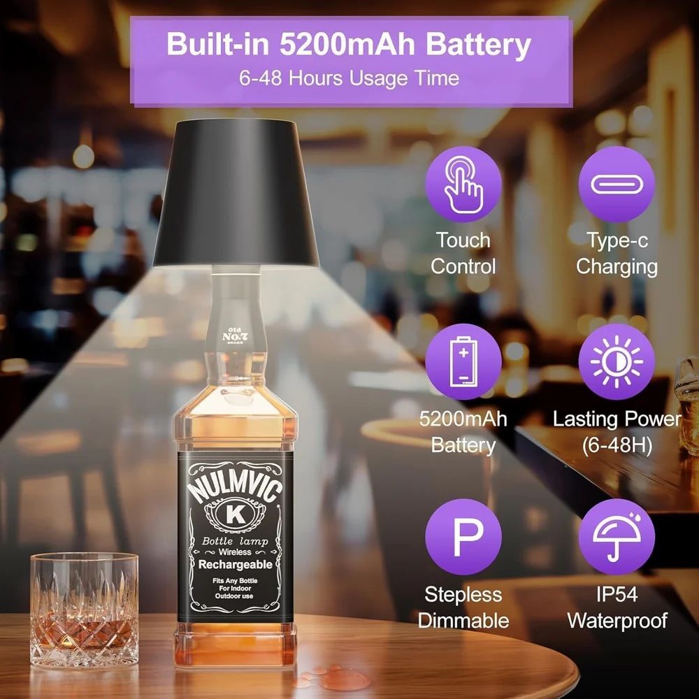 Wine Bottle Lamp